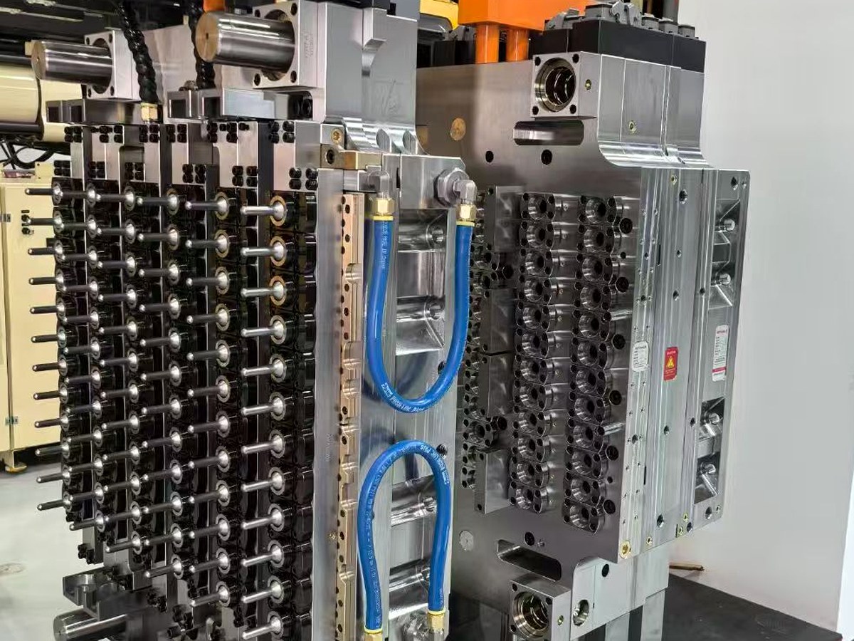 PET preform injection mould production tooling